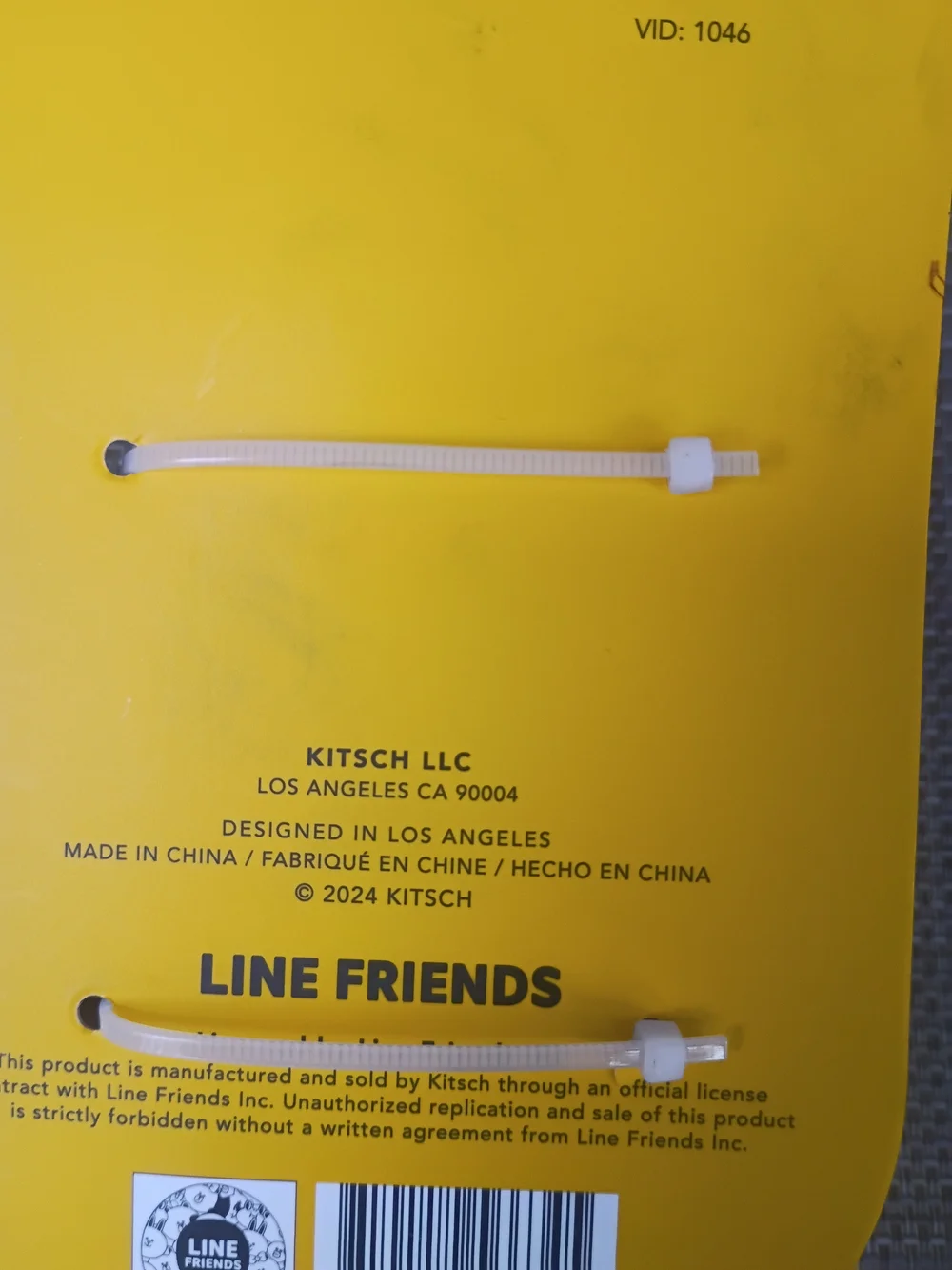 Kitsch White Cable Tie Pack - 2 Small Zip Ties